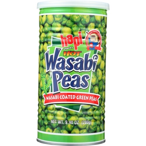 Wasabi Pea Grn Hot Can 9.9 Oz By Hapi