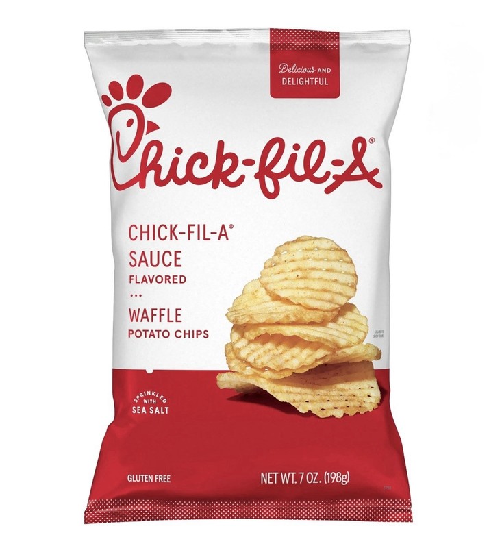Chick-fil-A Sauce Waffle Potato Chips 7oz (198g) Bag