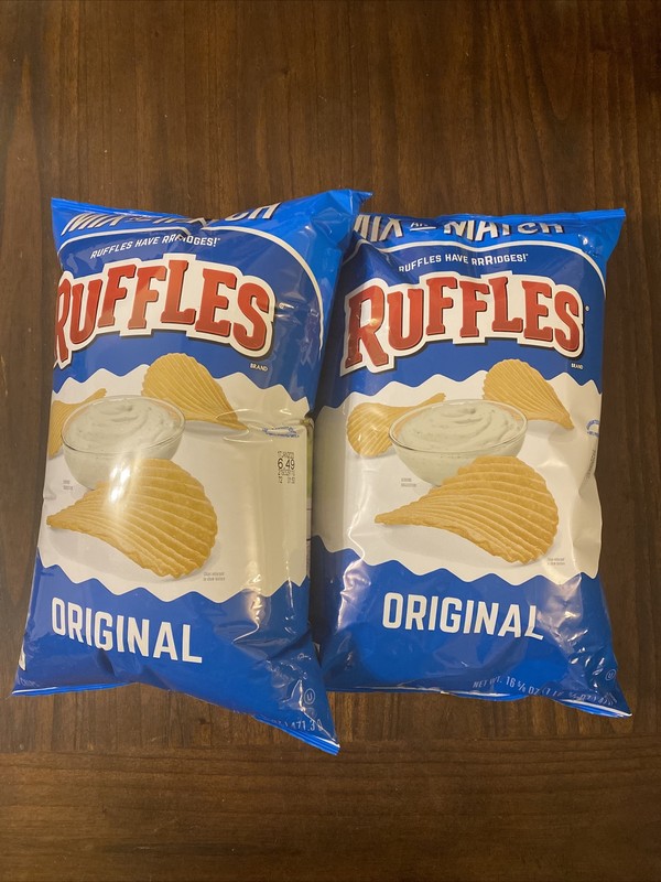 Ruffles Original Potato Chips ( 15.625 oz.) ~**2 Packs **