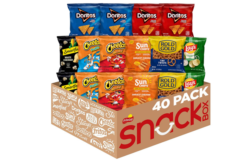 Frito-Lay Fun Times Mix Variety Pack, 2.37 Pounds, (Pack of 40)