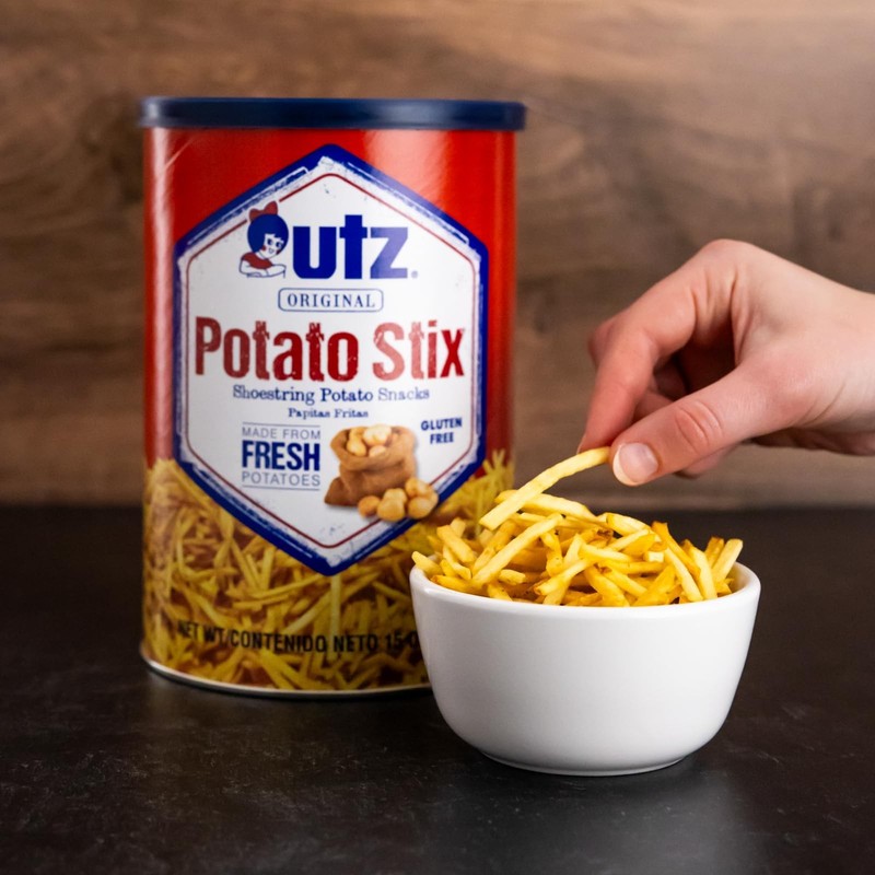 Utz Potato Stix Original Shoestring Potato Sticks Made from Fresh Potatoes 15oz gallery