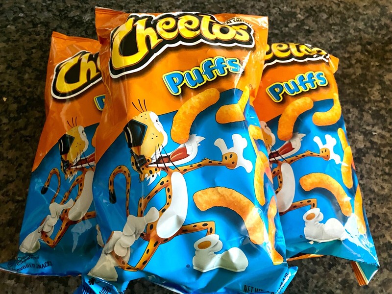 Cheetos Puffs Cheese Flavored Snack Chips, Party Size, 8 Oz Bag