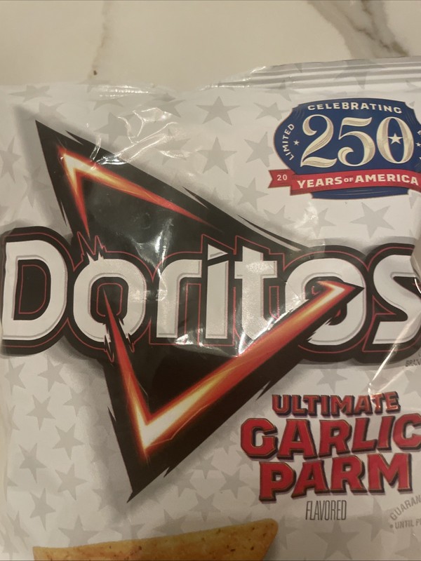 🔥 Bag New Limited Edition Doritos ULTIMATE GARLIC PARM 74.4 grams 2 5/8 oz. gallery