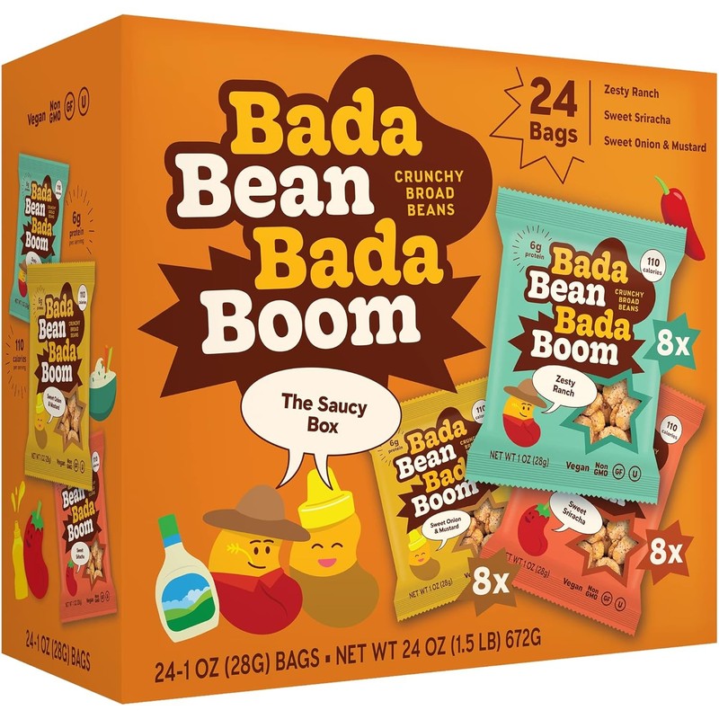 Bada Bean Bada Boom Plant-Based Protein, Gluten Free, Assorted Flavor Names