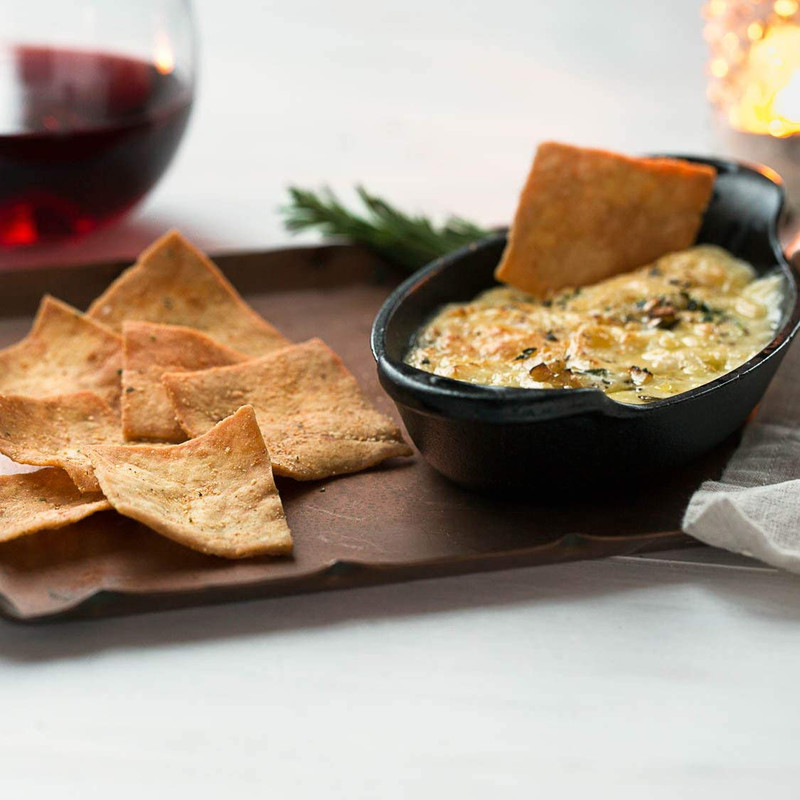 Fire Roasted Jalapeno Pita Chips, 7.33 oz gallery