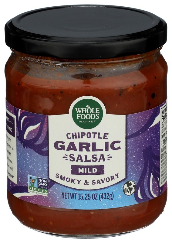 WFM, Salsa Garlic Chipotle, 15.25 Ounce - 3 Pack gallery