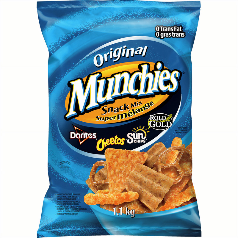 Munchies Original Snack Mix, Doritos, Cheetos, Sun Chips & Rold Gold, 1.1kg