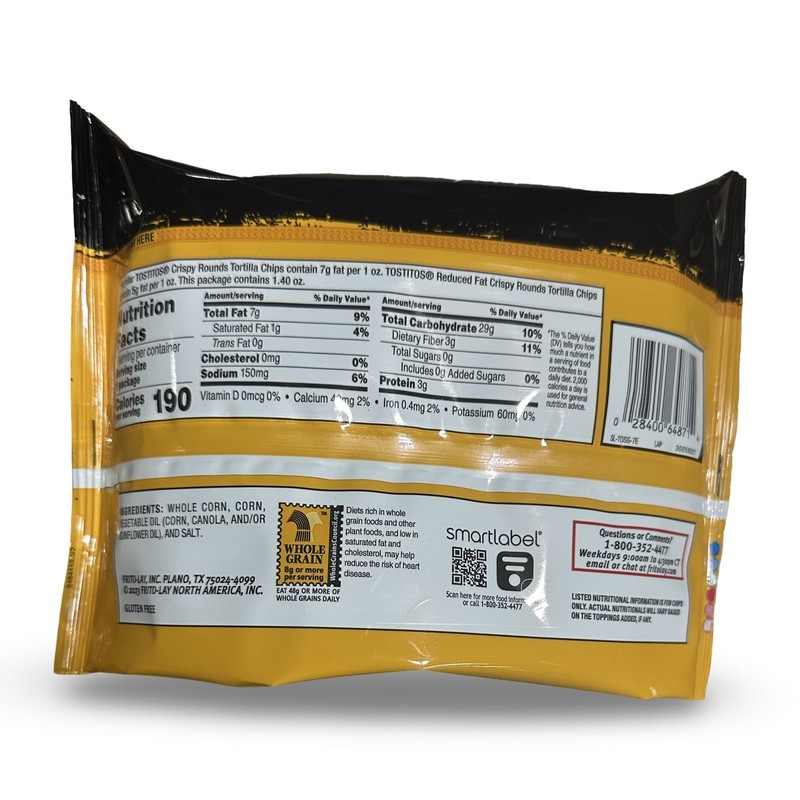 Tostitos Walking Taco Top N' Go Rounds Tortilla Chips (Reduced Fat), 1.4 Ounce, gallery