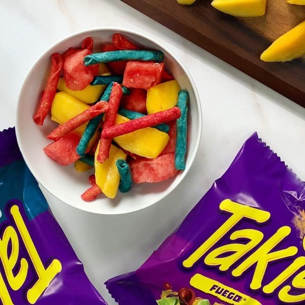 Takis - Crunchy Rolled Tortilla Chips ? Blue Heat, 9.9 Oz gallery