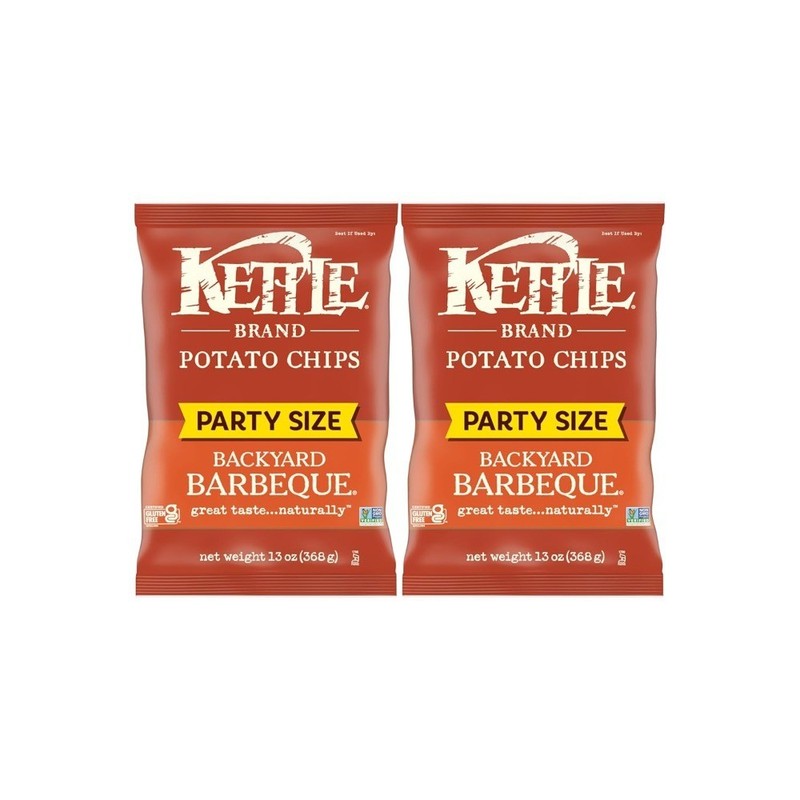 Backyard Barbeque Potato Chips, 13 Oz 1 bag (Pack of 2)