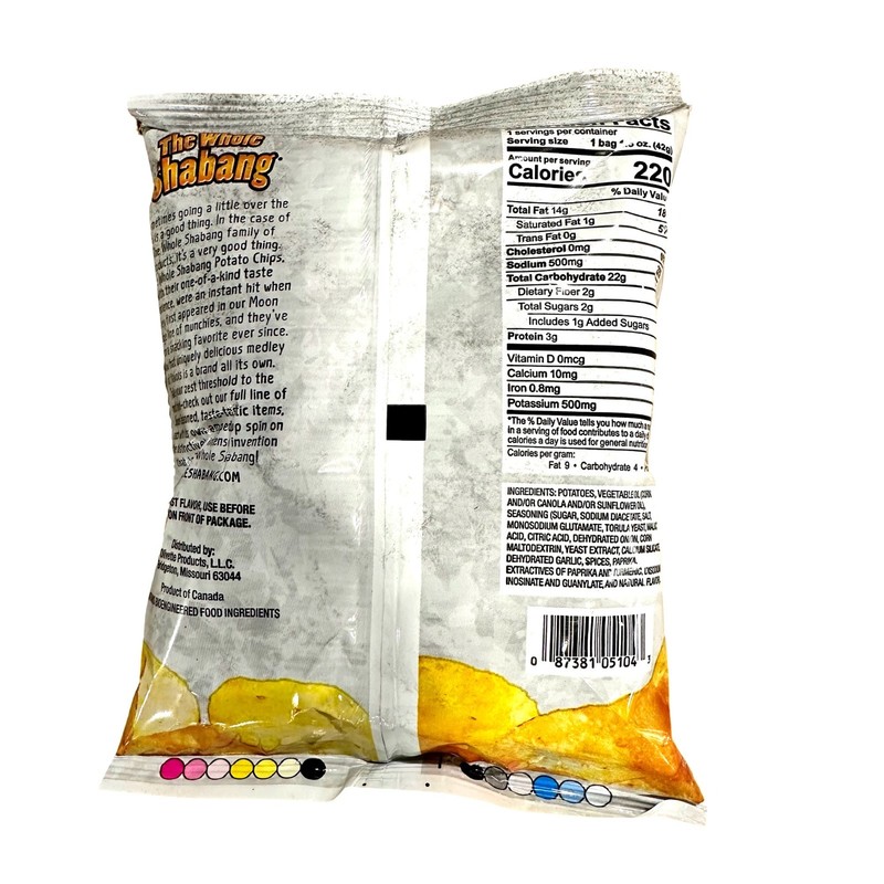 The Whole Shabang Potato Chips by Moon Lodge Bundled by Tribeca Curations | 1.5 gallery