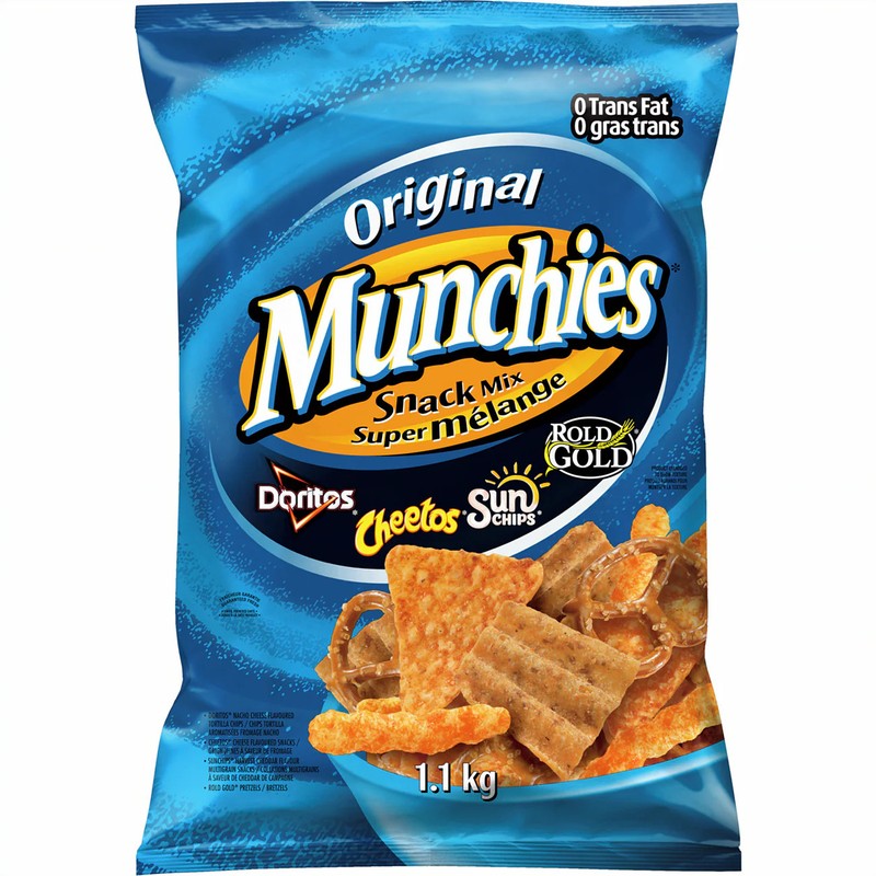 Munchies Original Snack Mix, Doritos, Cheetos, Sun Chips & Rold Gold, 1.1kg gallery