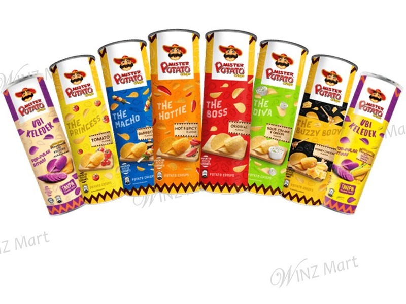 Mister Potato Crisps Tea Time Snack (2 Bottles X 145g) gallery