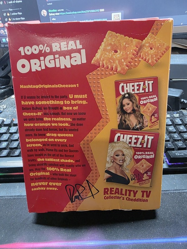 Rupaul Cheez It Limited Edition gallery