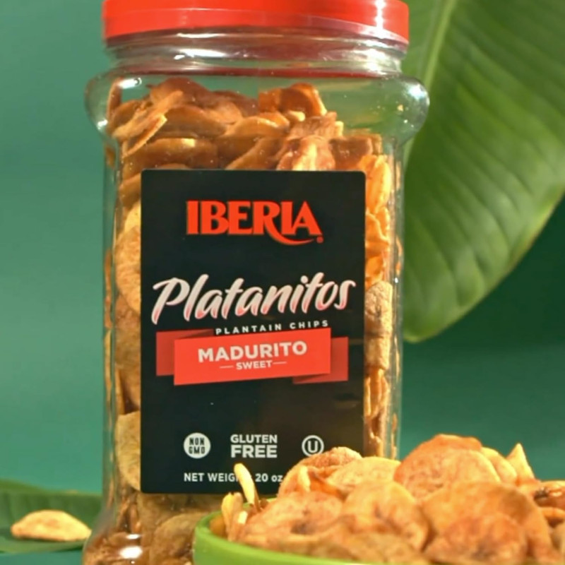 Iberia Maduritos Naturally Sweet Plantain Chips, 20 Ounce (Pack of 1) gallery