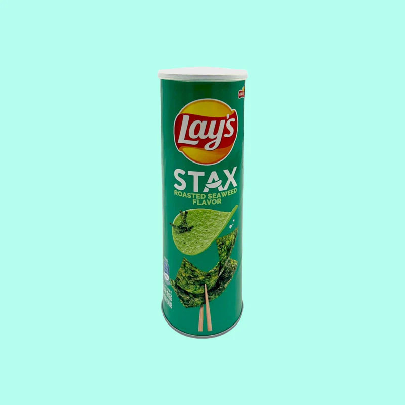 Lay’s Stax Roasted Seaweed 104g (China) Exotic Snacks