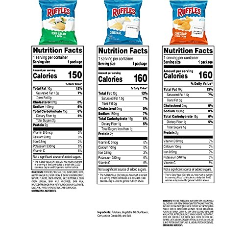 Ruffles Potato Chips - 40 Count Variety Pack - Ruffles Potato Chips gallery