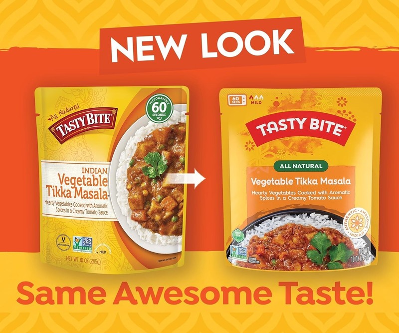 Tasty Bite Vegetable Tikka Masala, 10 Ounce, Pack of 6, Ready to Eat, Microwa... gallery