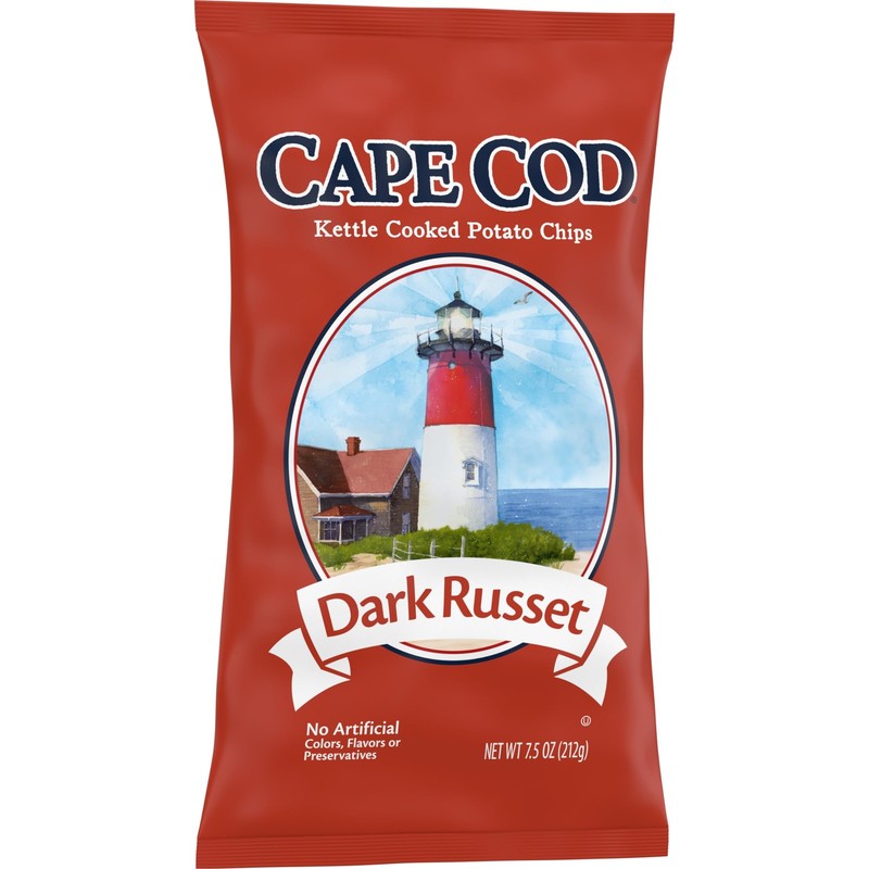 Cape Cod Potato Chips, Russet Kettle Chips, 7.5 Oz gallery