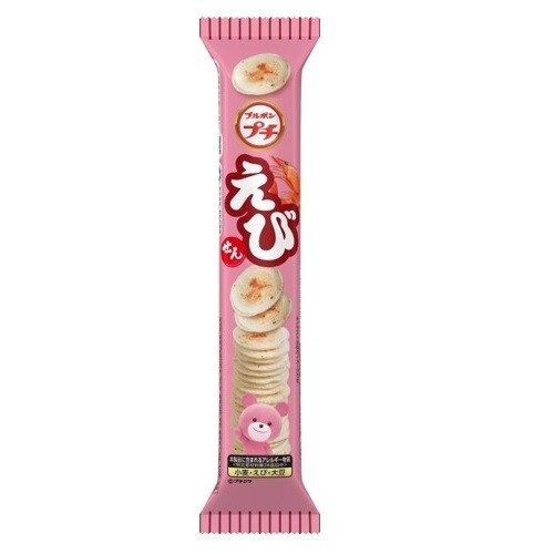 12×(N.J) rice crisp- shrimp flavour 33g each