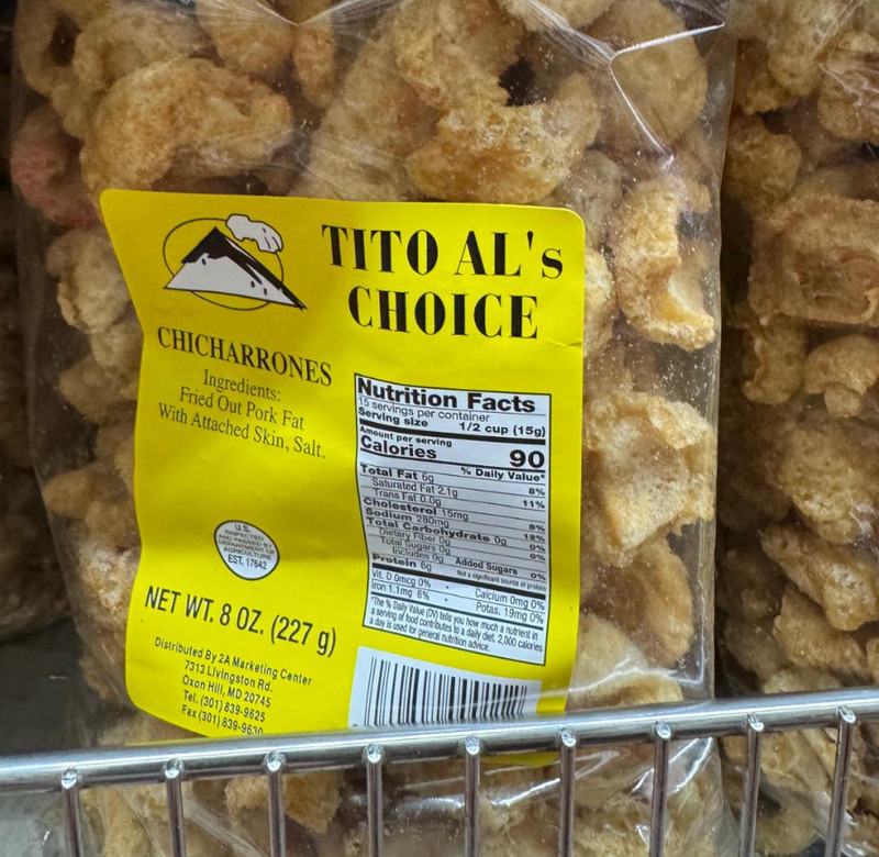 2 Bags Tito Al's Choice Chicharrones (8 oz each) gallery