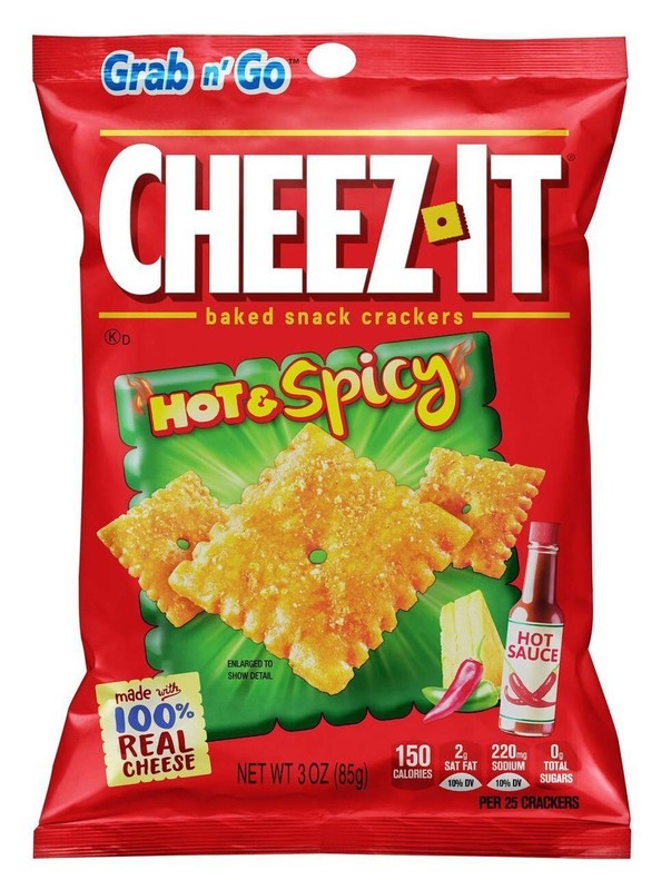 SM-Cheez-it hot & spicy bag 3oz 6X3 OZ