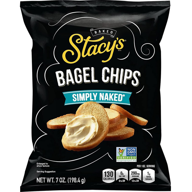 Stacy's Simply Naked Bagel Chips, 7 Ounce