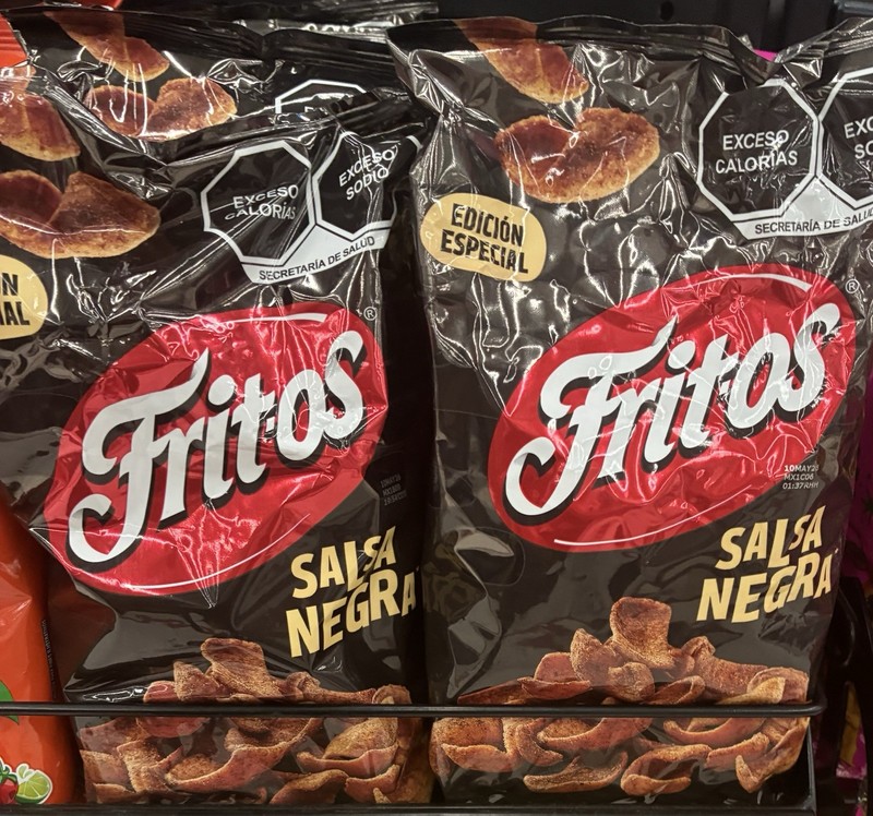 Paquete De 3 Bolsas De Fritos Salsa Negra Edición Especial Traído De México 🇲🇽