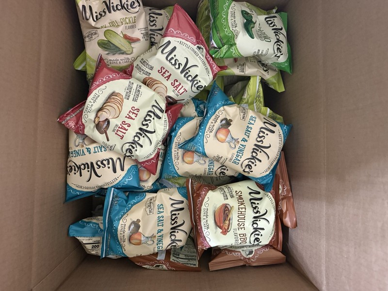 Miss Vickie'S Kettle Cooked Potato Chips, Variety Pack, 1.375 Ounce (Pack of 8) gallery