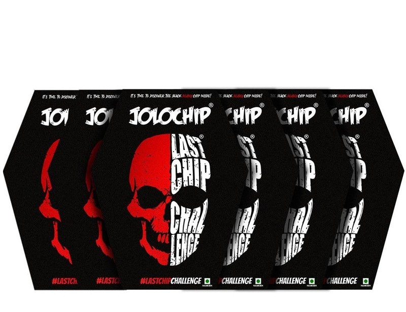 Jolochip Last Chip Challenge World’s Hottest Spicy Tortilla Chips 5g Pack of 6
