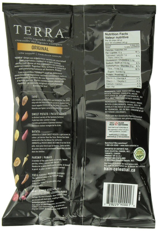 Terra Exotic Original Vegetable Chips, 170g/6 oz. (Imported from Canada) gallery