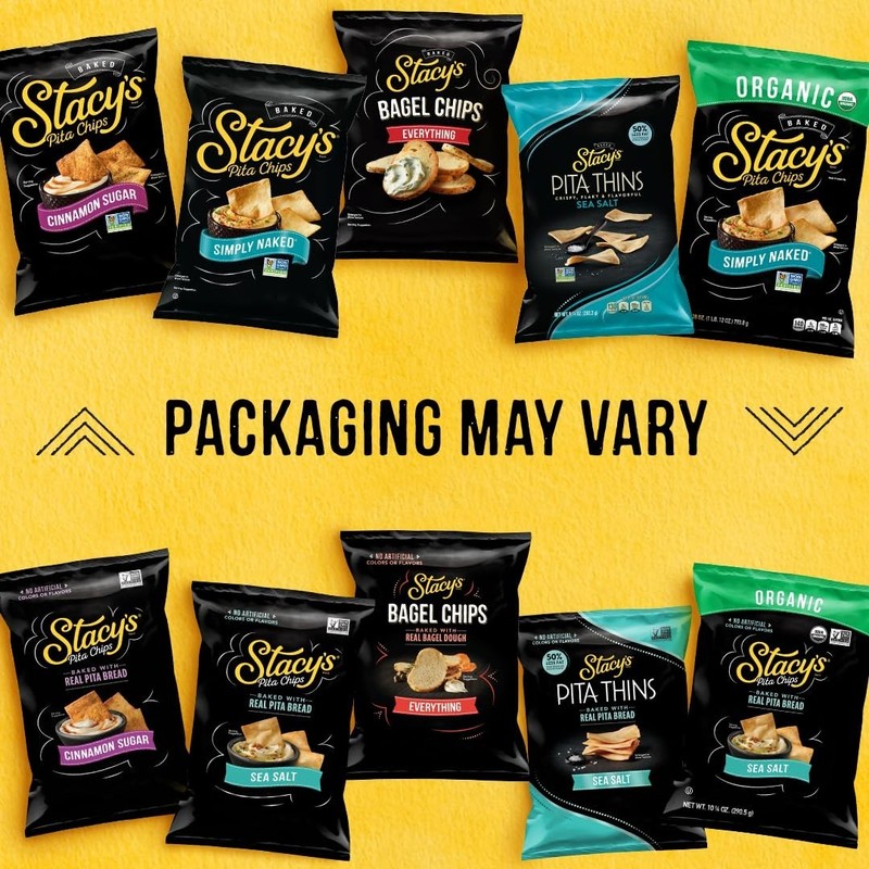 Stacy's Five Cheese Pita Thins - Crispy, Low Fat, No Artificial Colors - 6.75... gallery