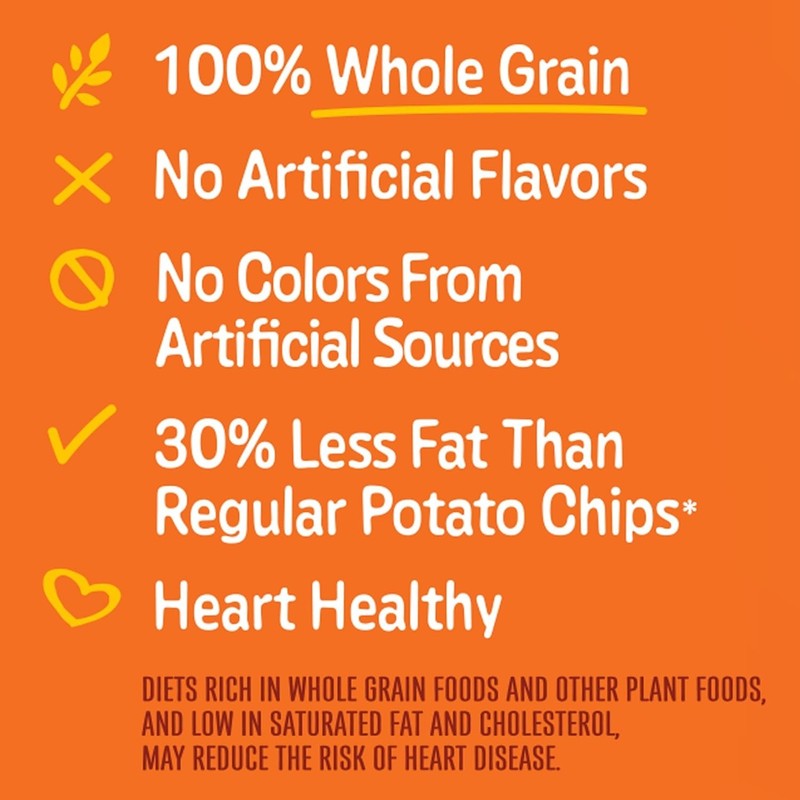 Indulge in 40 Count Whole Grain Chips Variety Pack | Healthy Snacking Delight gallery