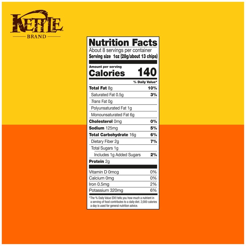Kettle Brand Backyard Barbeque Smoky BBQ Potato Chips 7.5 Ounce Pack gallery