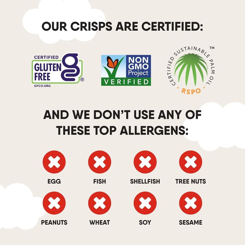 Allergen Friendly Good Crisps Minis, 12 Pack - 1.6oz Gluten Free Potato Chips gallery