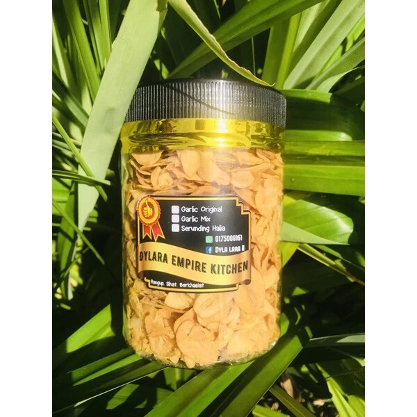 Hot Side Meal Garlic Crispy Crunchy, CONSERVE 1 set in 2 bottle Confinement food gallery