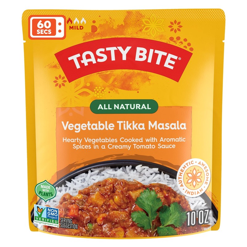 Tasty Bite Vegetable Tikka Masala, 10 Ounce, Pack of 6, Ready to Eat, Microwa... gallery