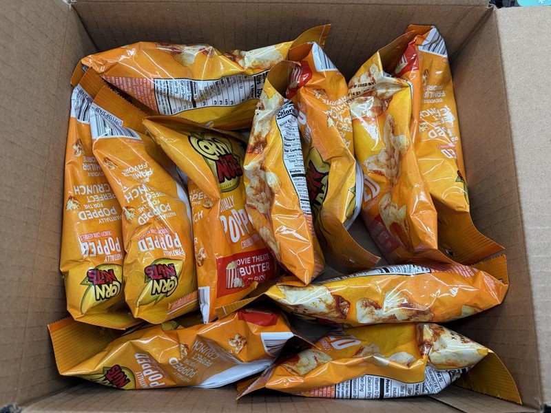 11– 3oz Sealed Bags of Movie Theater Butter Corn Nuts Snacks, Partially Popped gallery