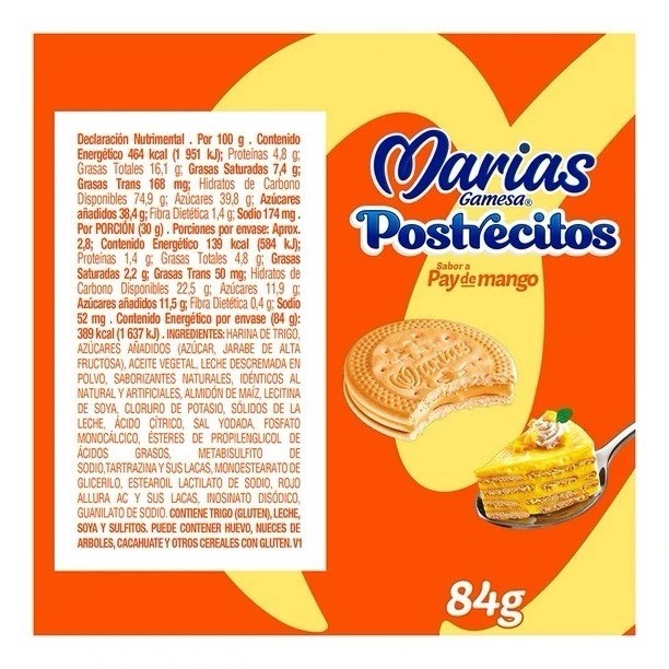 5X GALLETAS MARIAS 🇲🇽 SABOR PAY DE MANGO - SPECIAL EDITION (84g Each One) gallery