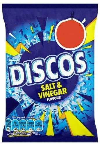 Discos Salt & Vinegar – 34g – Pack of 1