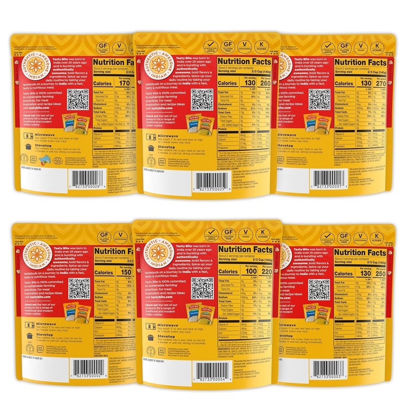 Quick and Easy Indian Variety Pack - 6 Authentic Dishes for Busy Lives gallery