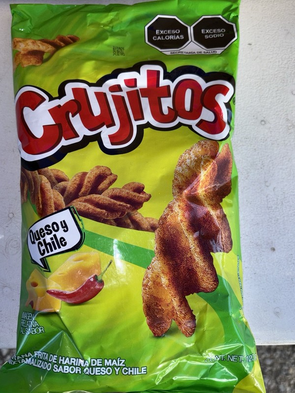 LOT X 5 Bags Crujitos MEXICAN CHIPS 120 gram BB-06 – 2026👍