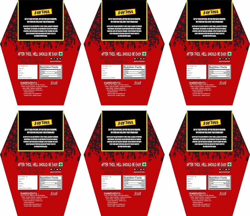 JOYTOSS One Pcs Chips Challenge (Pack of 6) gallery