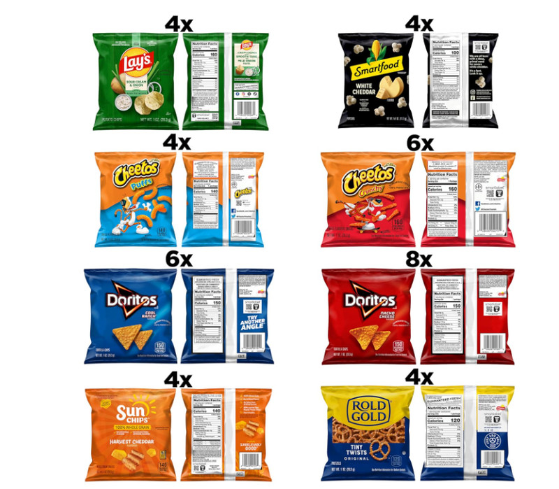 Frito-Lay Fun Times Mix Variety Pack, 2.37 Pounds, (Pack of 40) gallery