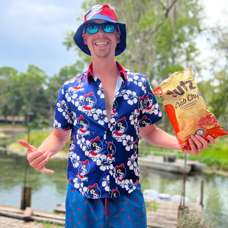 Utz Crab Chips 42 Ounce Pack Gluten Free Vending Machine Snacks On The Go gallery