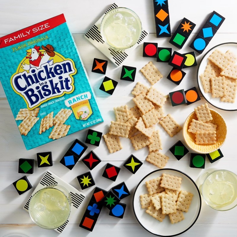 CHICKEN IN A BISKIT Ranch Baked Snack Crackers, Lunch Snacks, Family Size, 12 oz gallery
