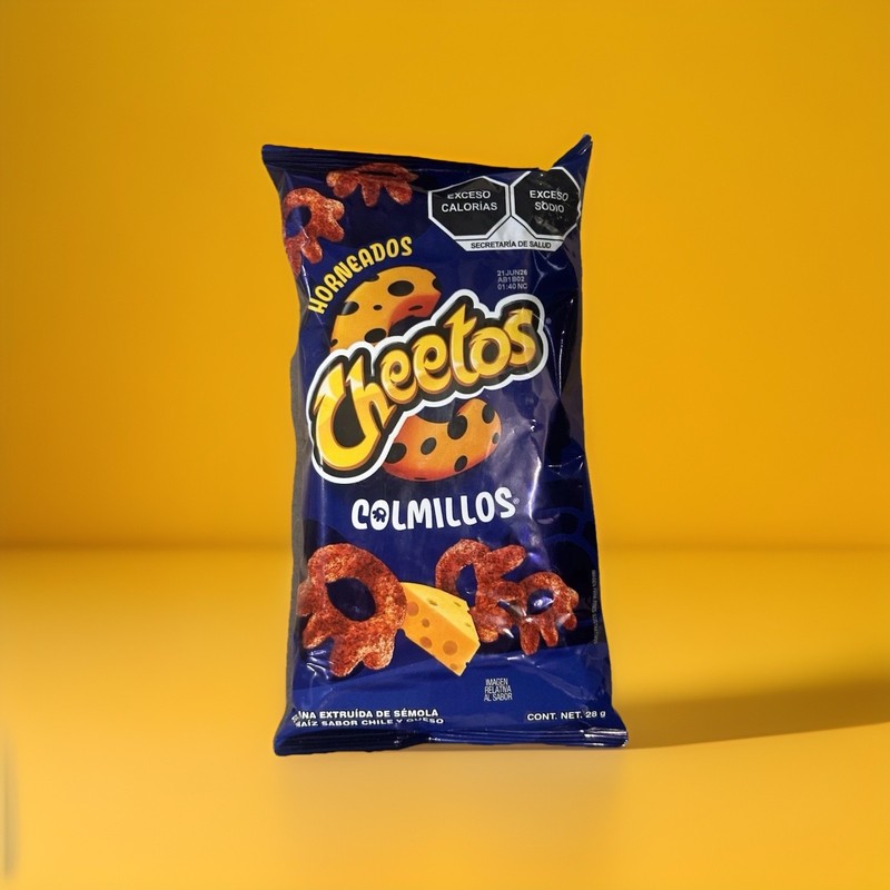 5-Pack Cheetos Colmillos 5 Pack 28g Sabritas Botana Mexicana Queso Importada