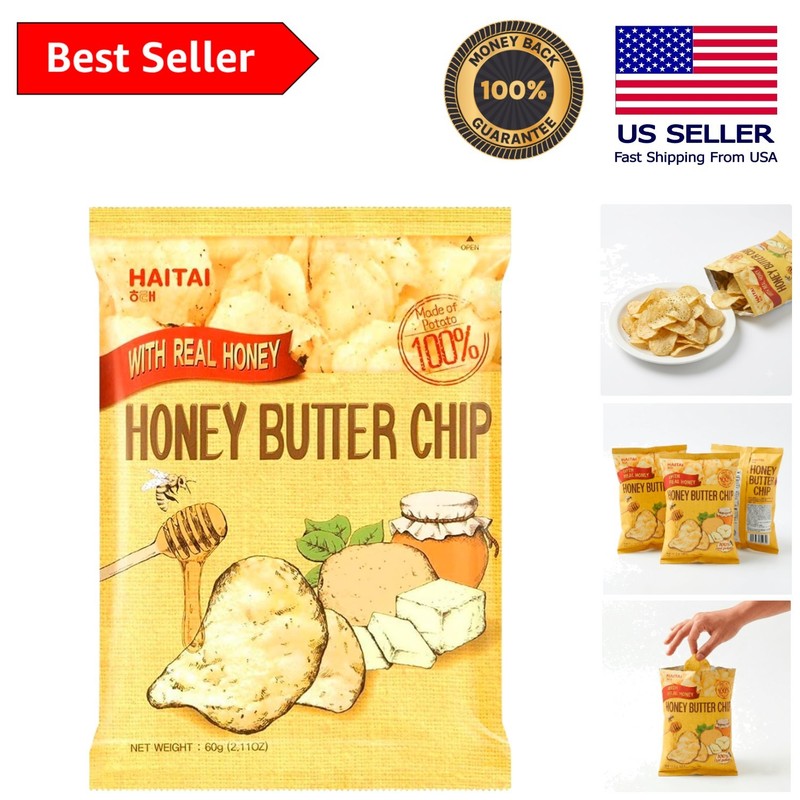 Honey Butter Chips Variety Pack – 3 Bags of Irresistible Korean Corn Chips