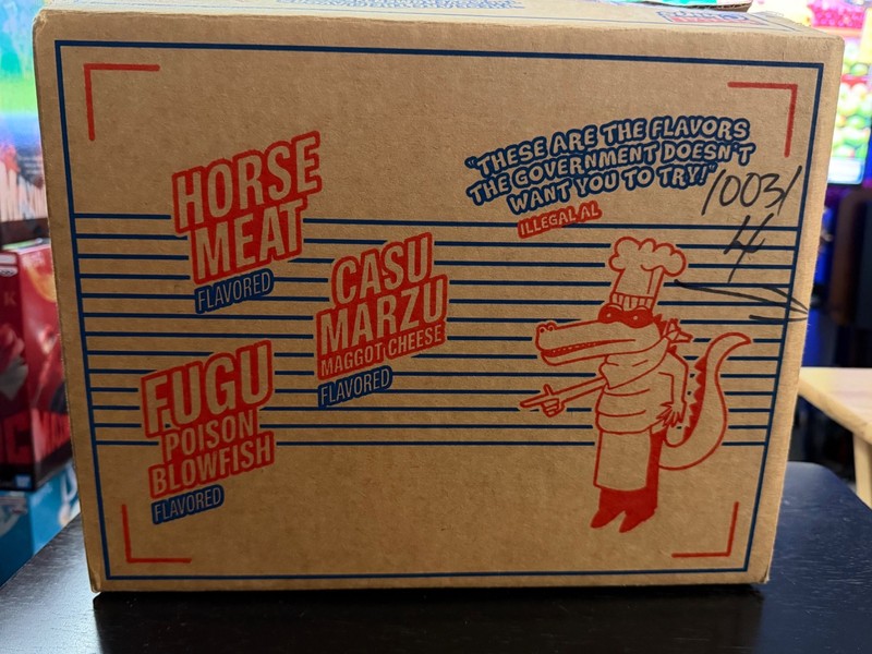 MSCHF Illegal Chips Rare Limited Edition Non Edible-FREE FED EX SHIPPING gallery
