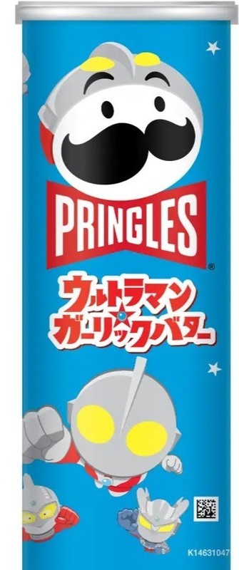 Ultraman Limited Edition- Pringles chip collection garlic butter flavor-95g